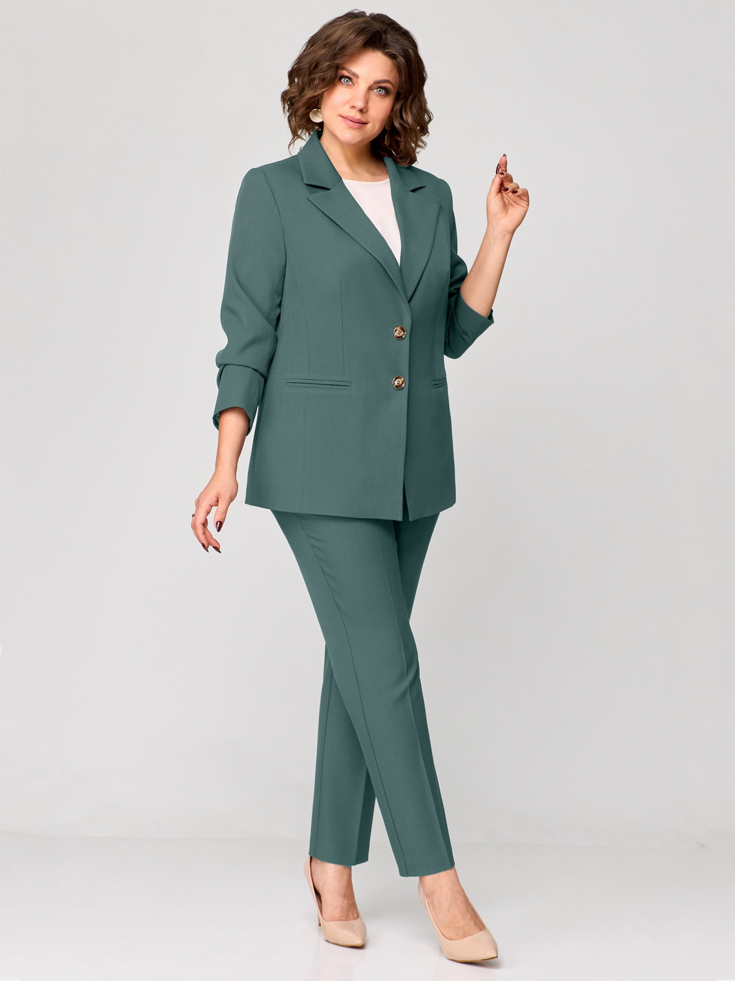 1208 рр 46-56 пол. (2) Костюмы-Мишель стиль-1208