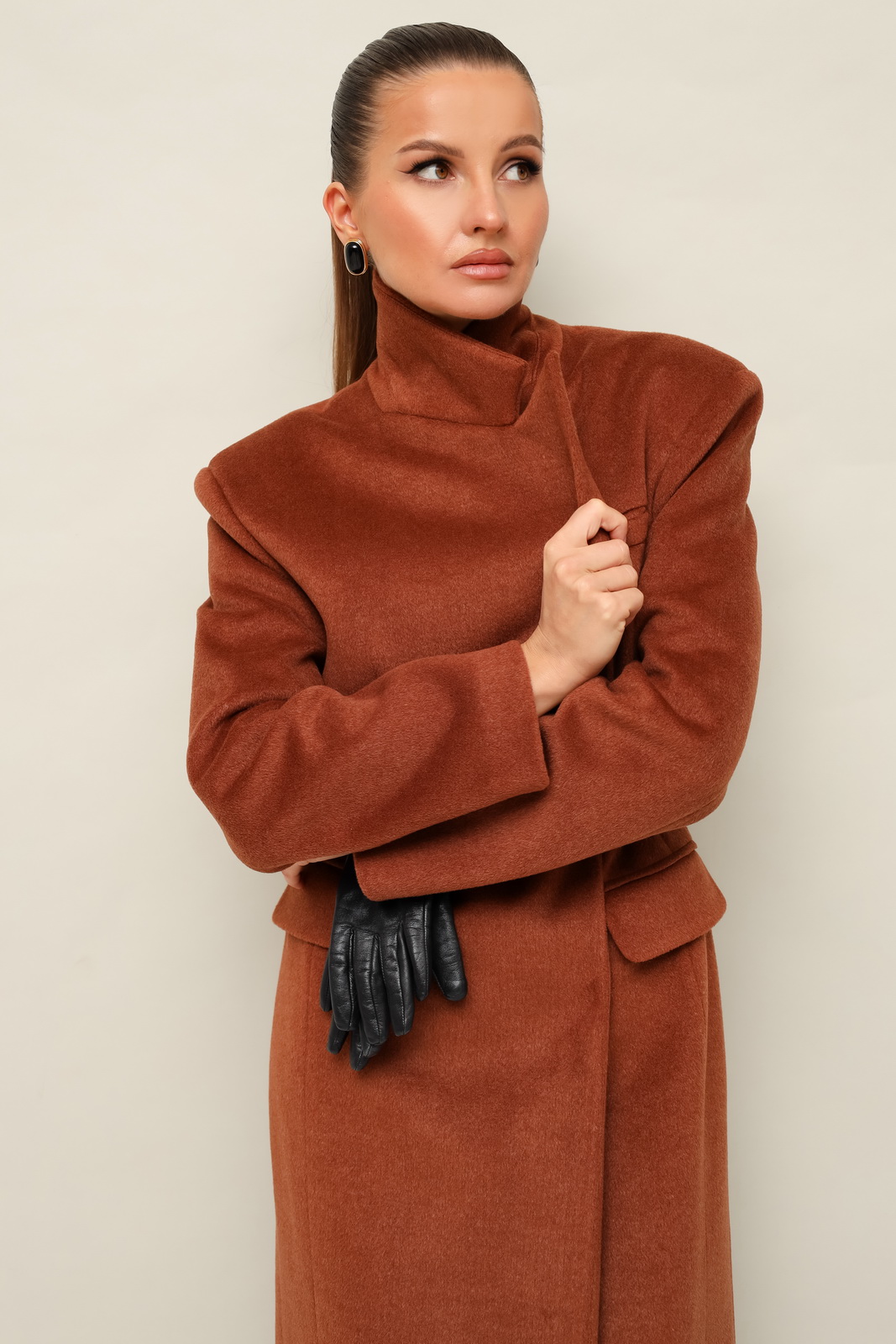 11-419 Крупный Пальто-PUR PUR-11-419