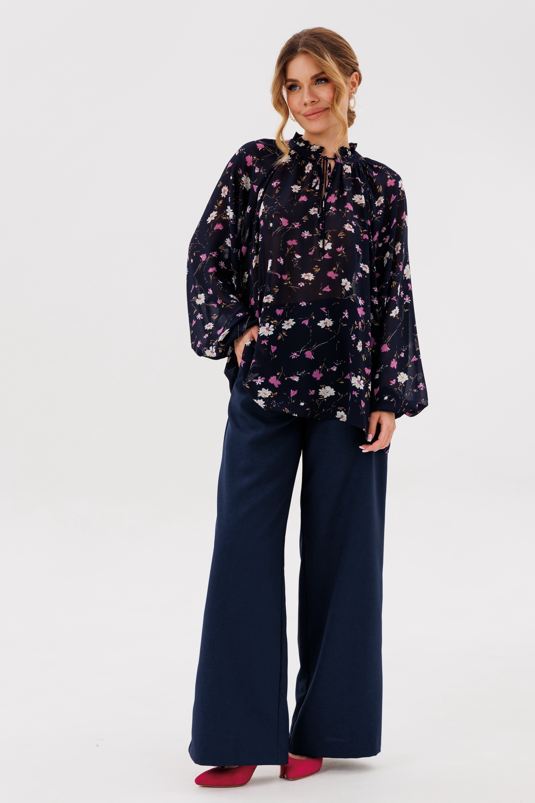 1128-2 БЛУЗКА 1125 БРЮКИ 2135-2 КОМПЛЕКТ (3)