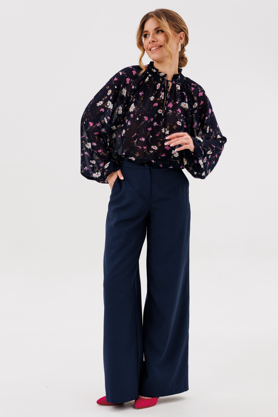 1128-2 БЛУЗКА 1125 БРЮКИ 2135-2 КОМПЛЕКТ (6)