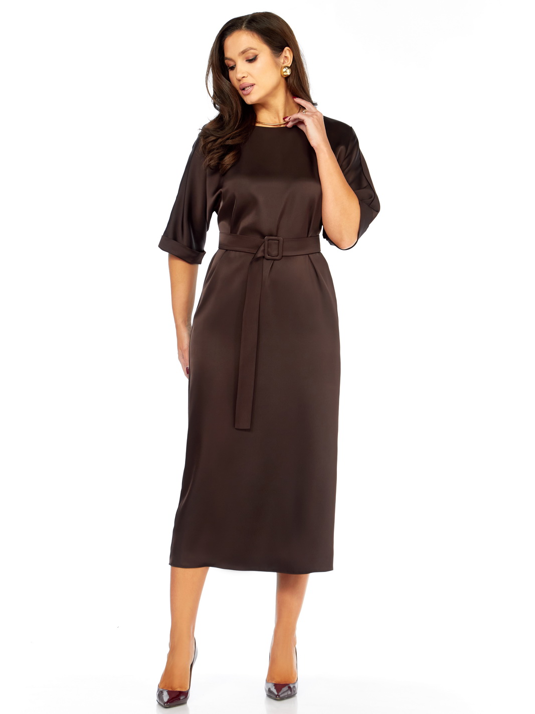 1341 рр 46-50 (2) Платья-Мишель стиль-1341