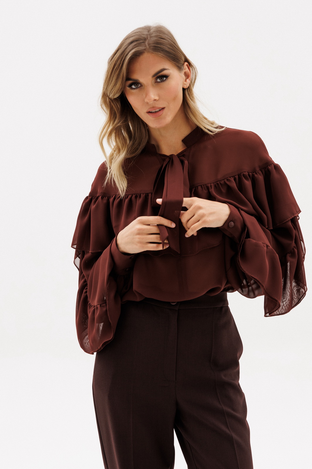 2935_sh (8) Блузки-EOLA STYLE-2935