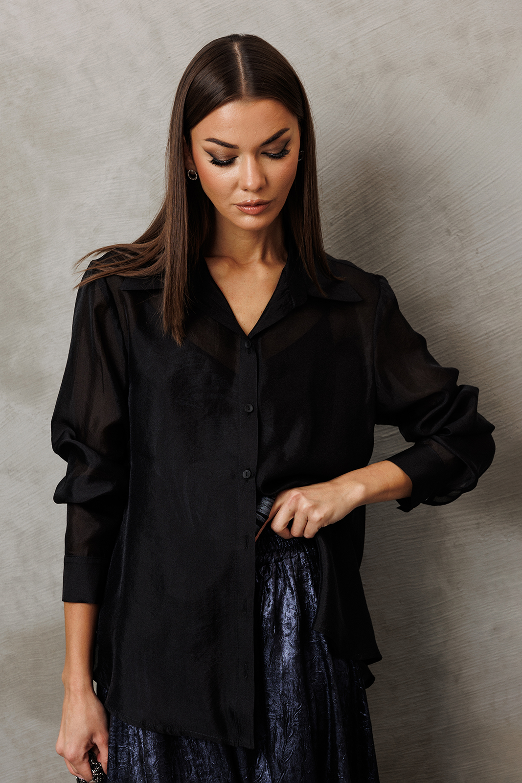 3230 блузка (3) Блузки-BUTER-3230