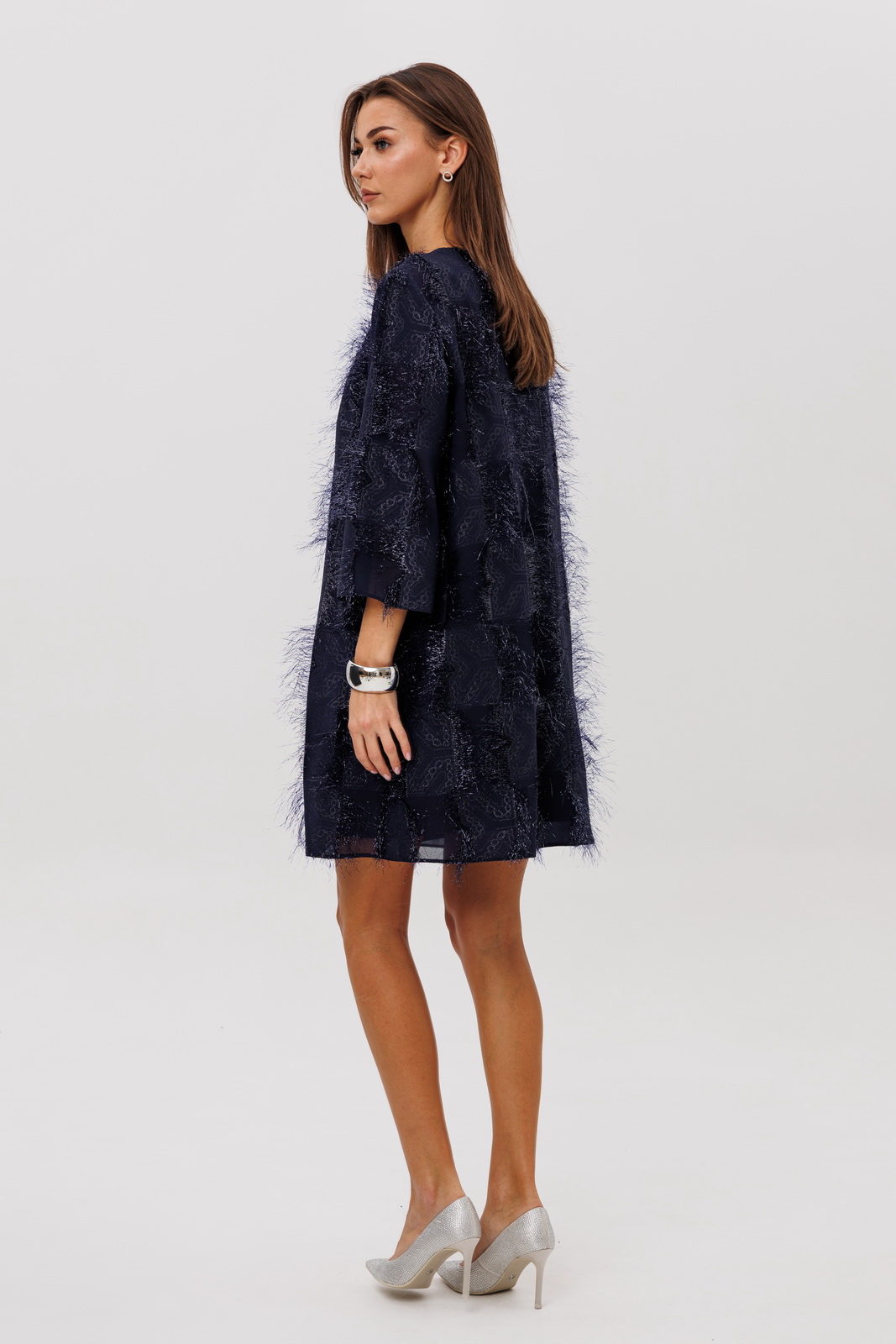 5362 синее (4) Платья-ФАНТАЗИЯ МОД-5362