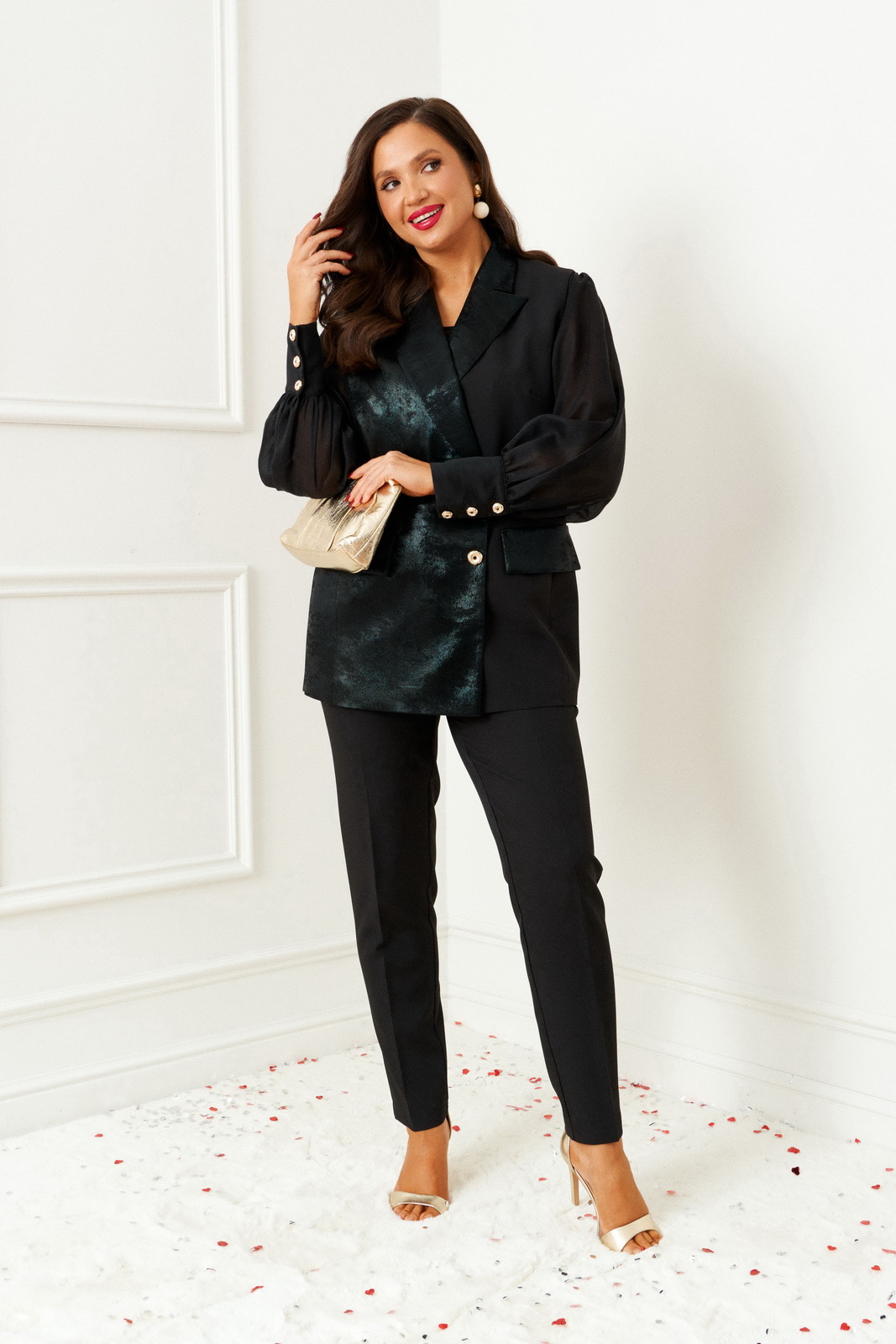 6395 черный (8) Костюмы-Beautiful&Free-6395