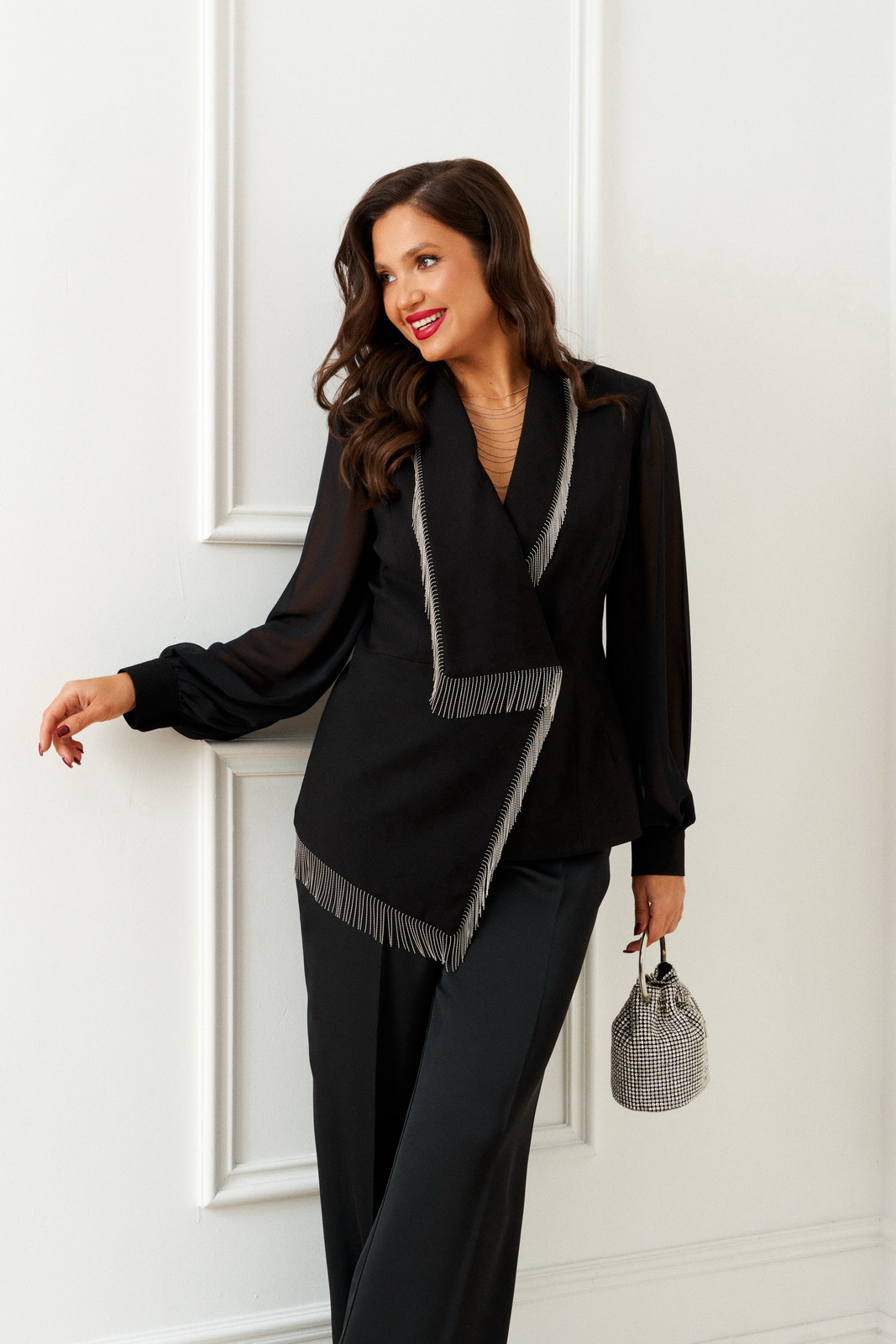 6404 черный (5) Костюмы-Beautiful&Free-6404