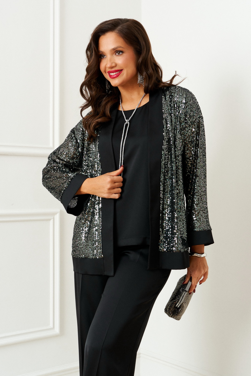 6406 черный (7) Костюмы-Beautiful&Free-6406