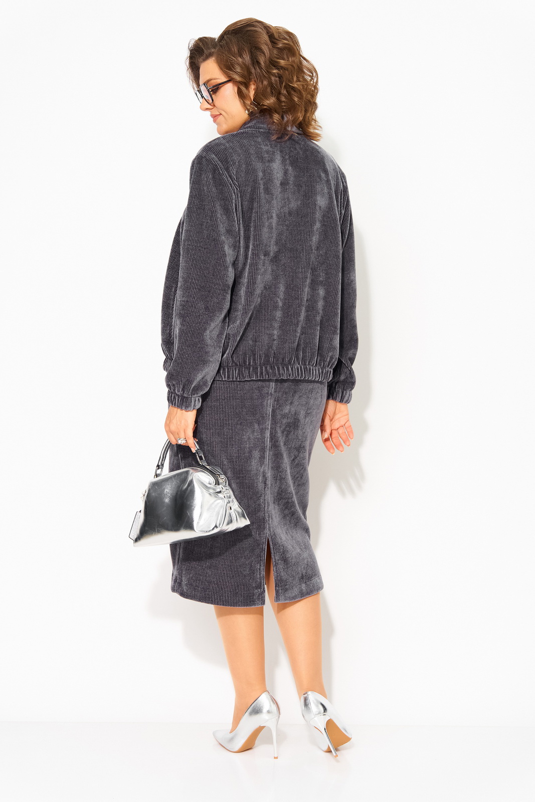 М 1487-графит спинка Костюмы-Лилиана-1487