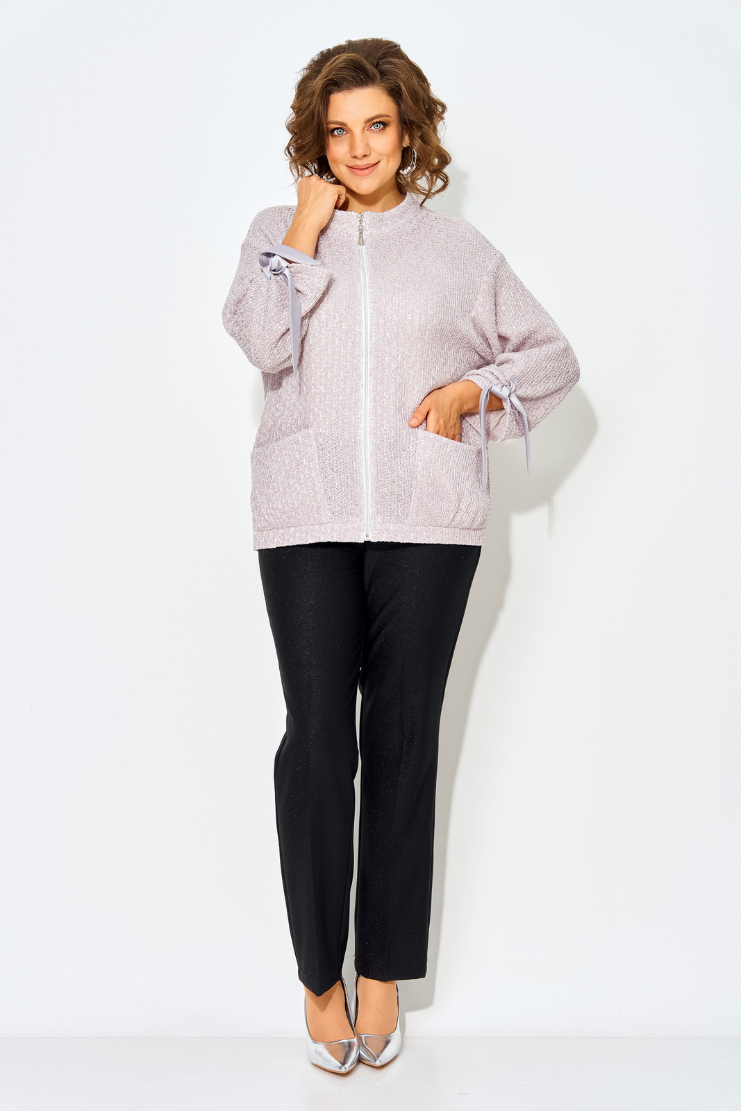 М 1493 БрПн-комплект жемчуг детали Костюмы-Лилиана-1493