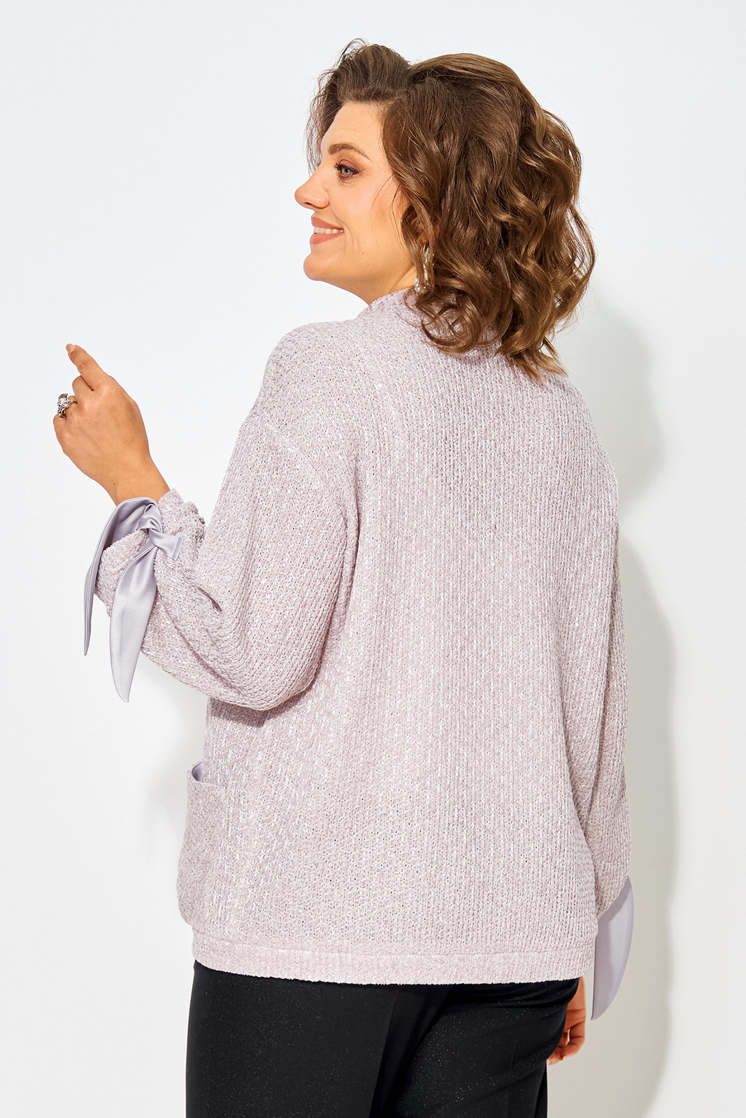 М 1493-жемчуг спинка Жакеты-Лилиана-1493