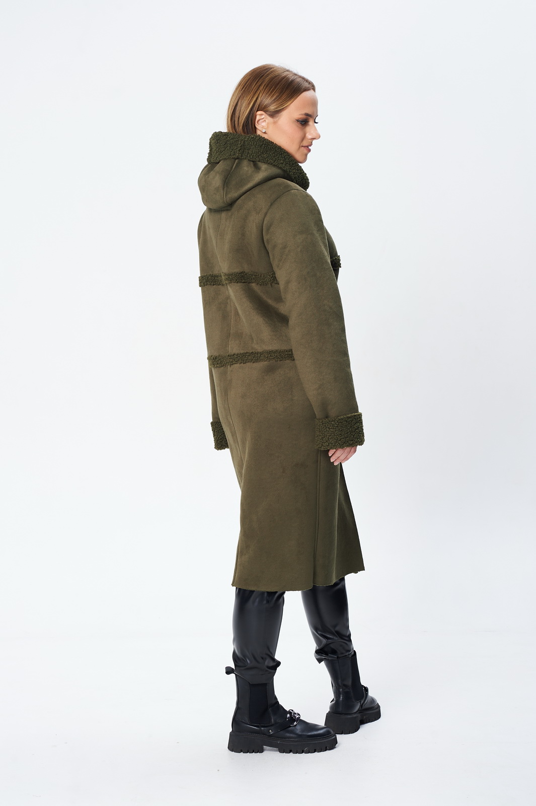 М-1939(48-64) олива (10) Пальто-DIAMANT-1939