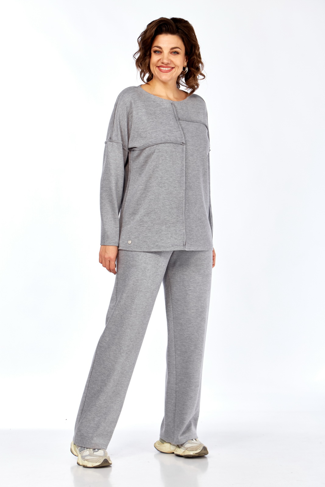 М-2017(48-56) серый (4) Костюмы-DIAMANT-22017