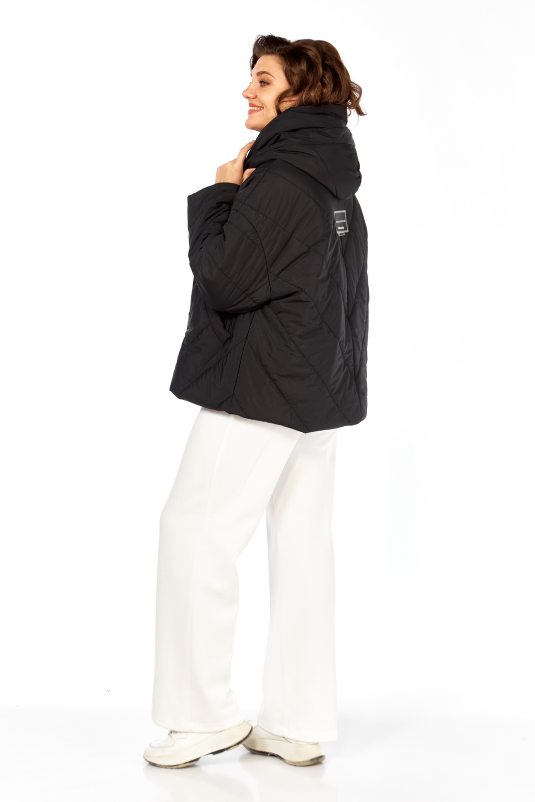 М-2122(46-50) черный (6) Куртки-DIAMANT-2122