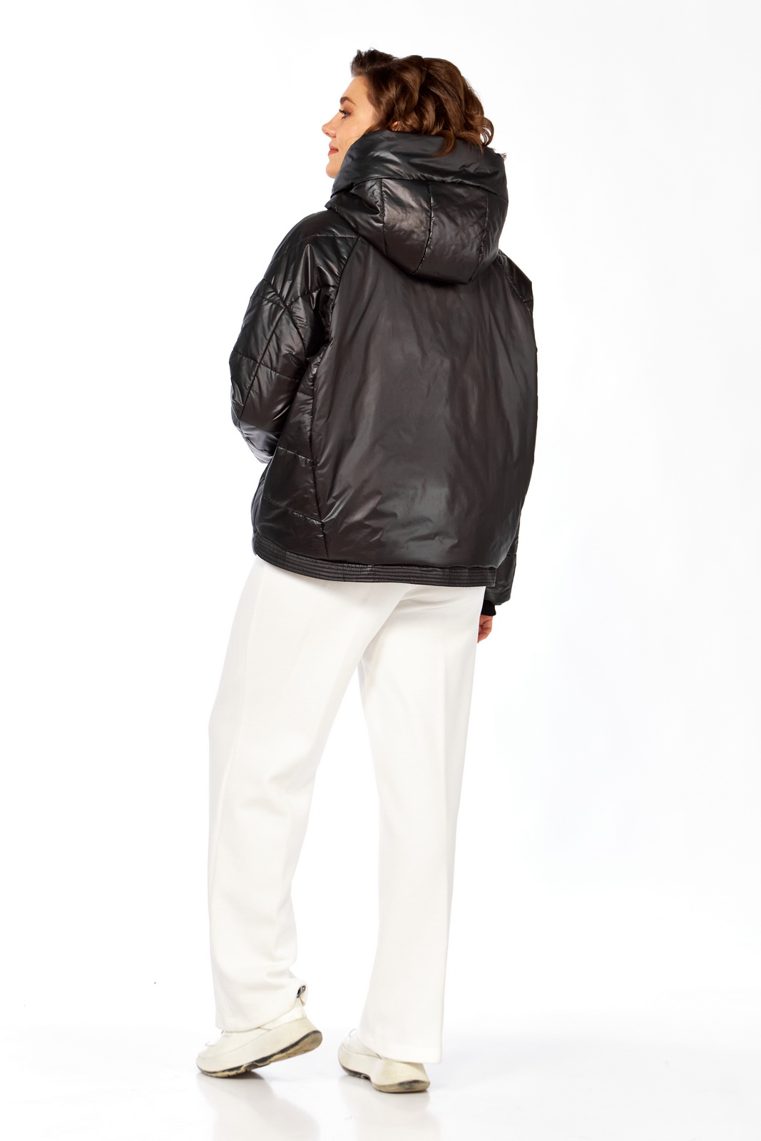 М-2123(48-52) черный (5) Куртки-DIAMANT-2123