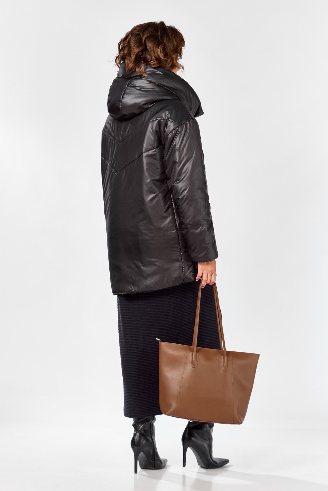 М 7289.1 черный р.50-56...... Куртки-LADY SECRET-7289