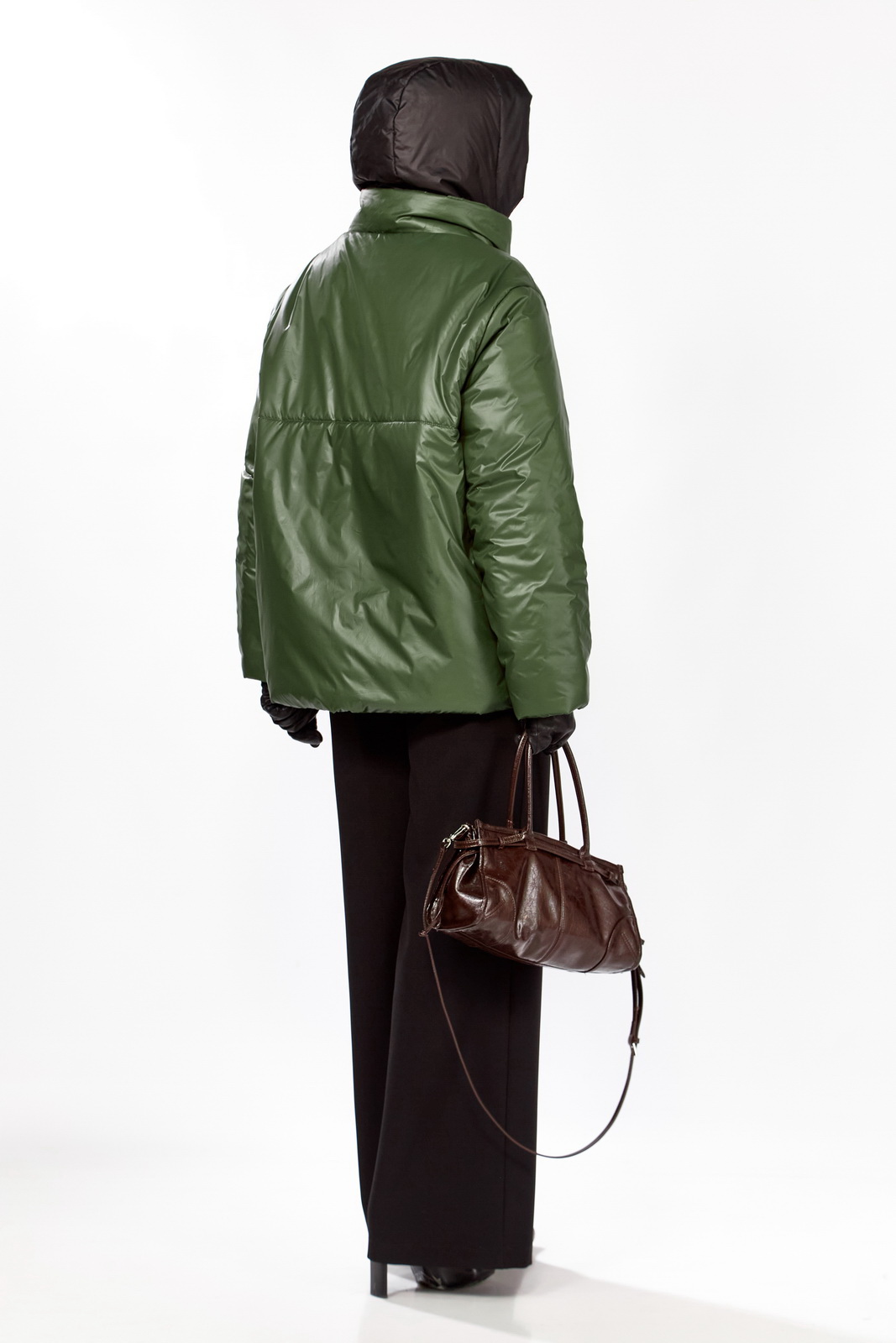 М 7297 нефритовый 1 Куртка-LADY SECRET-7297