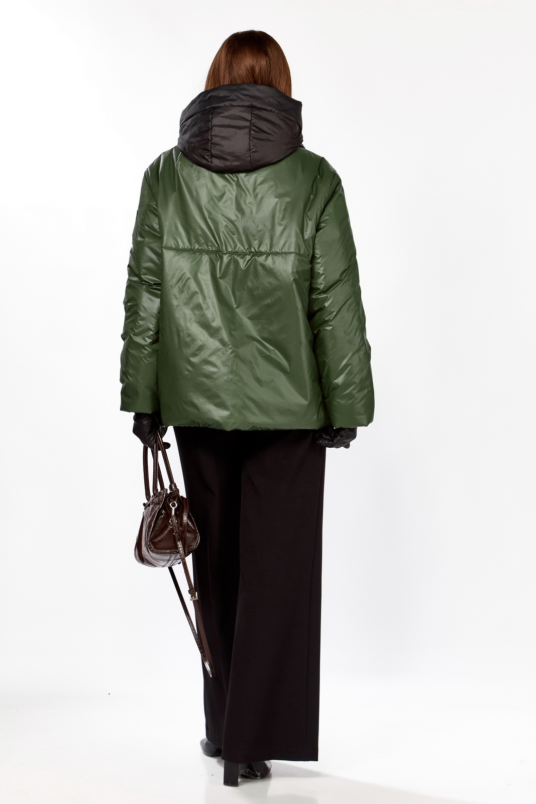 М 7297 нефритовый 3 Куртка-LADY SECRET-7297