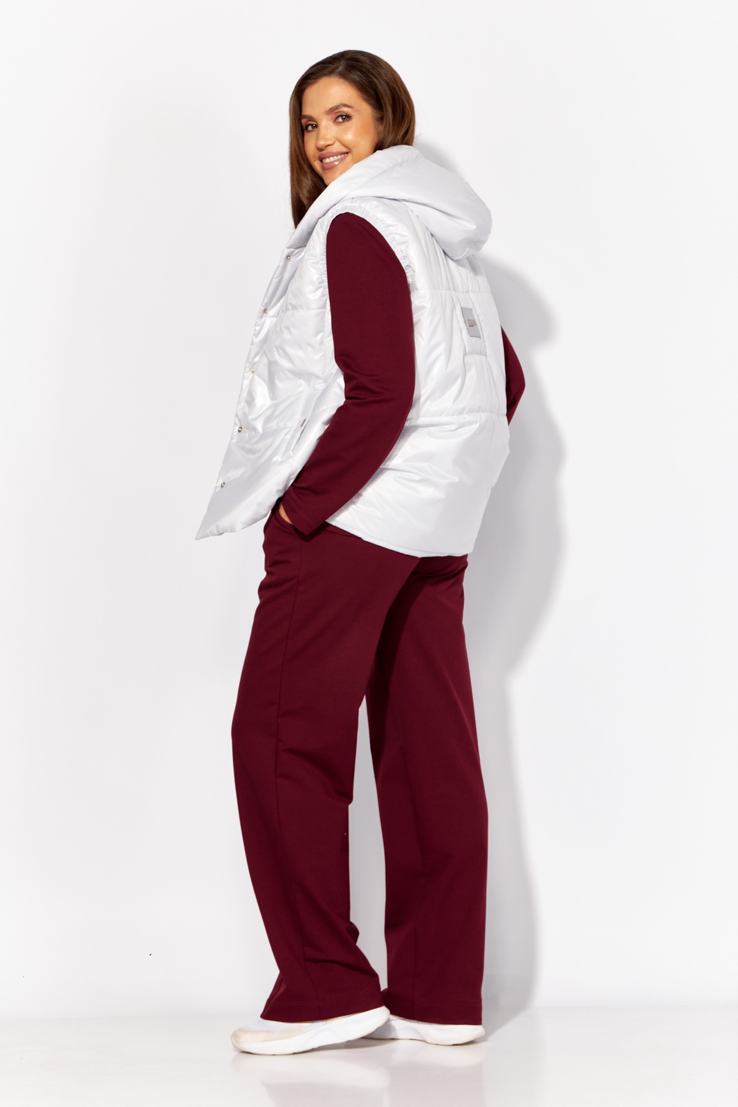 1380 жемчужный,бордо2 Костюмы-ТАиЕР-1380