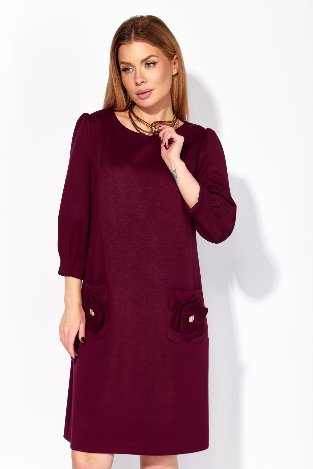 1401 винный1 Платья-ТАиЕР-1401