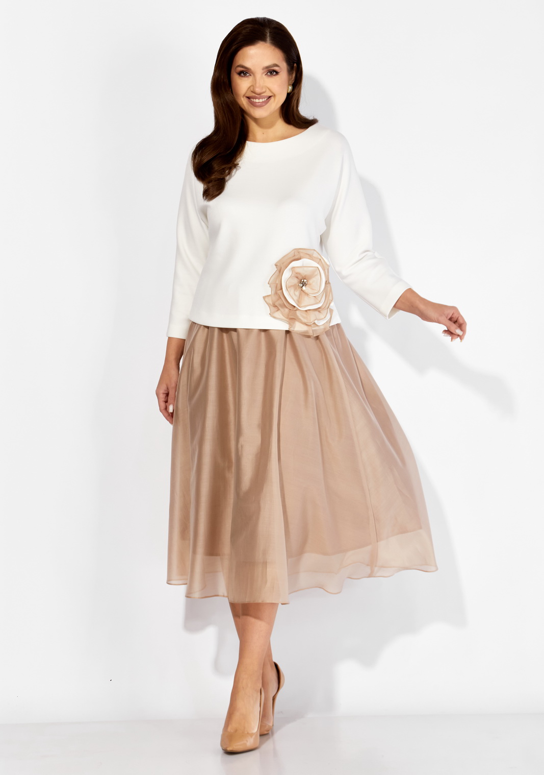 1405 молоко,бежевый Костюмы-ТАиЕР-1405