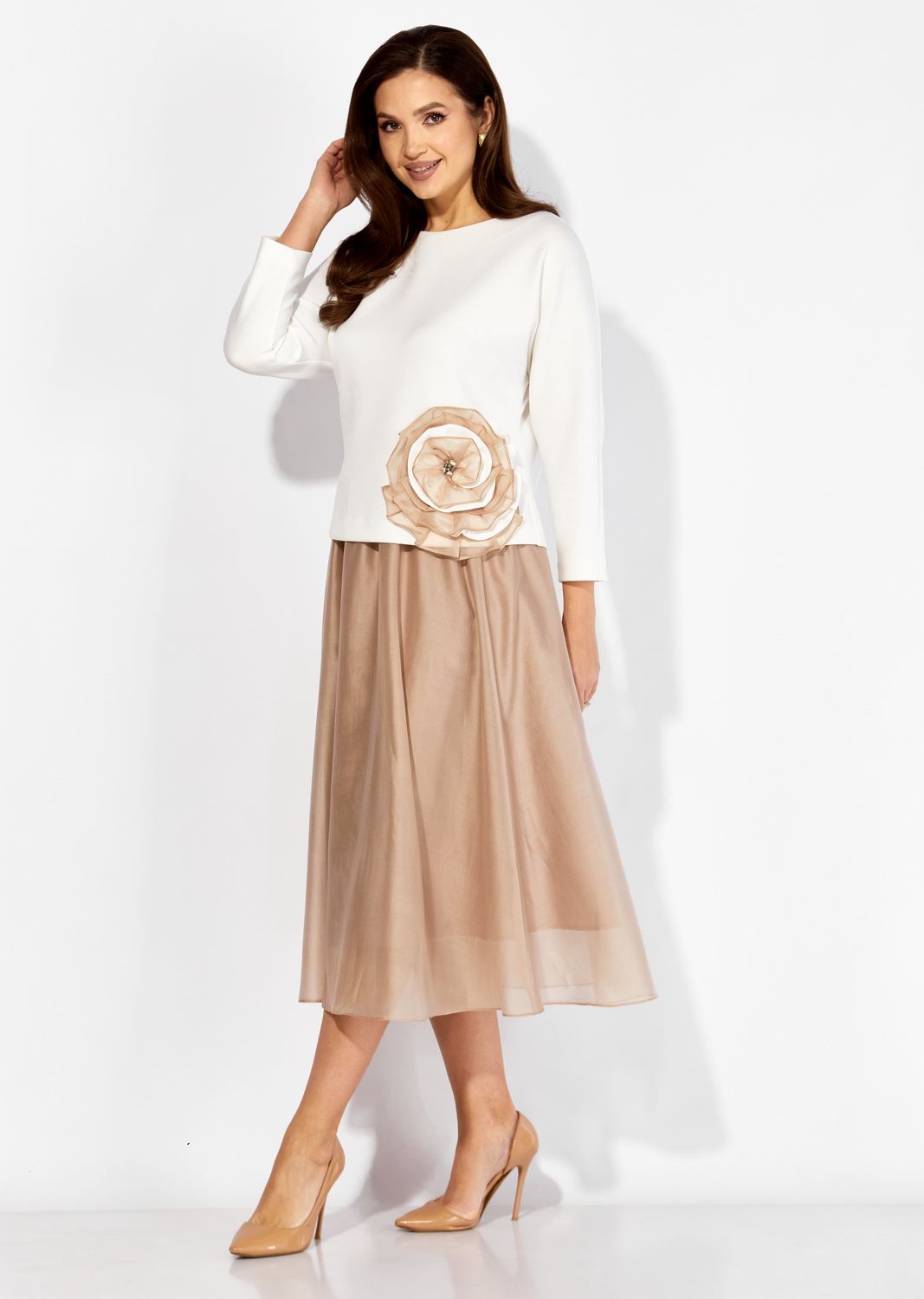 1405 молоко,бежевый3 Костюмы-ТАиЕР-1405