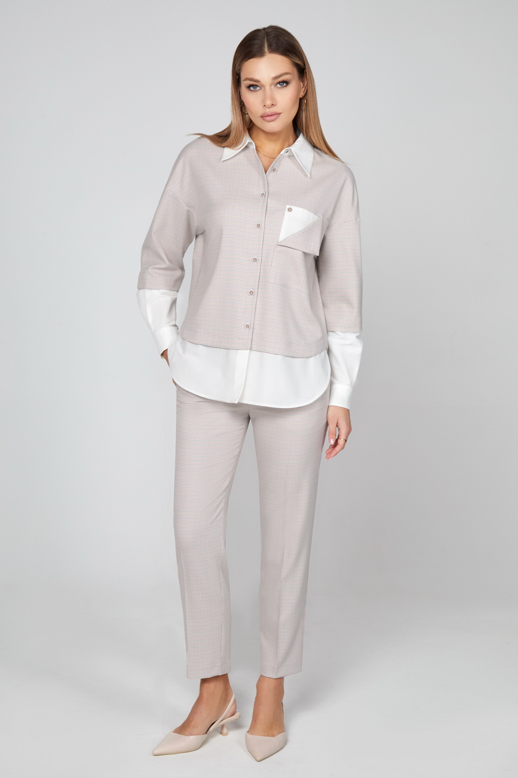 Блузка-5007(42-52)+Брюки-5004(42-52) (5)