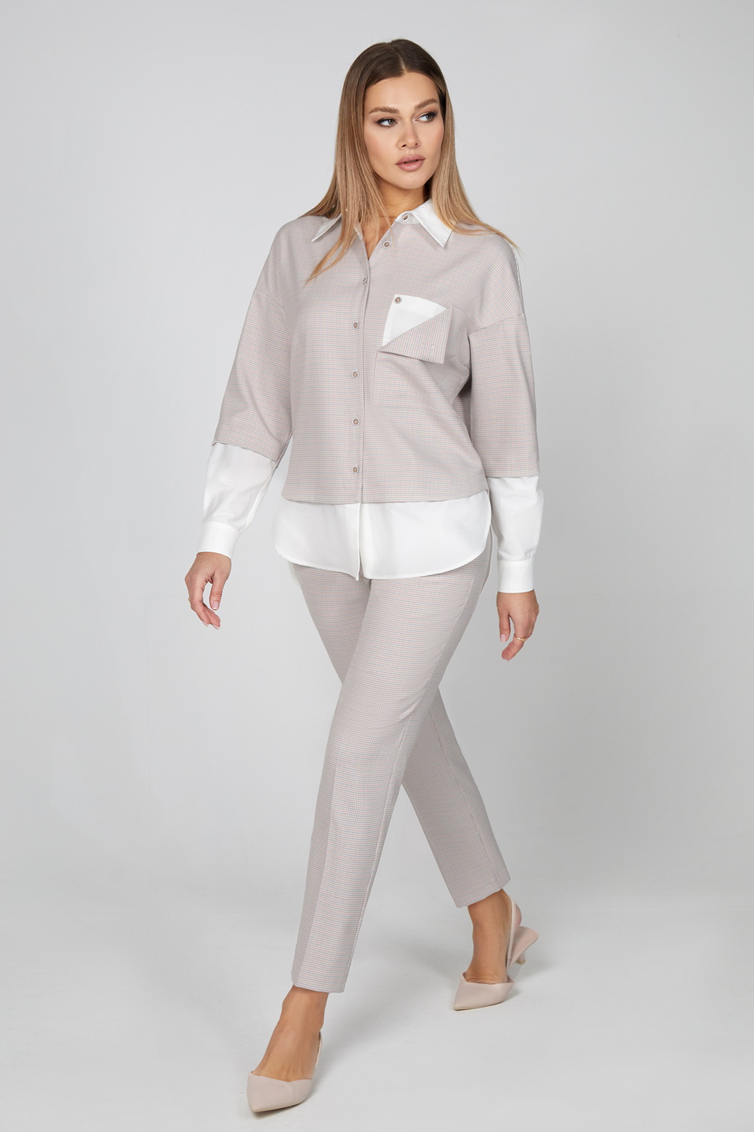 Блузка-5007(42-52)+Брюки-5004(42-52) (6)