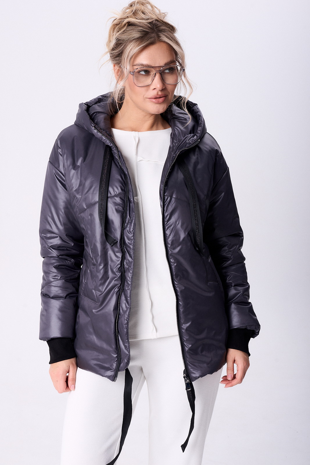 М-1895(44-60) мокрый асфальт (6) Куртки-DIAMANT-1895