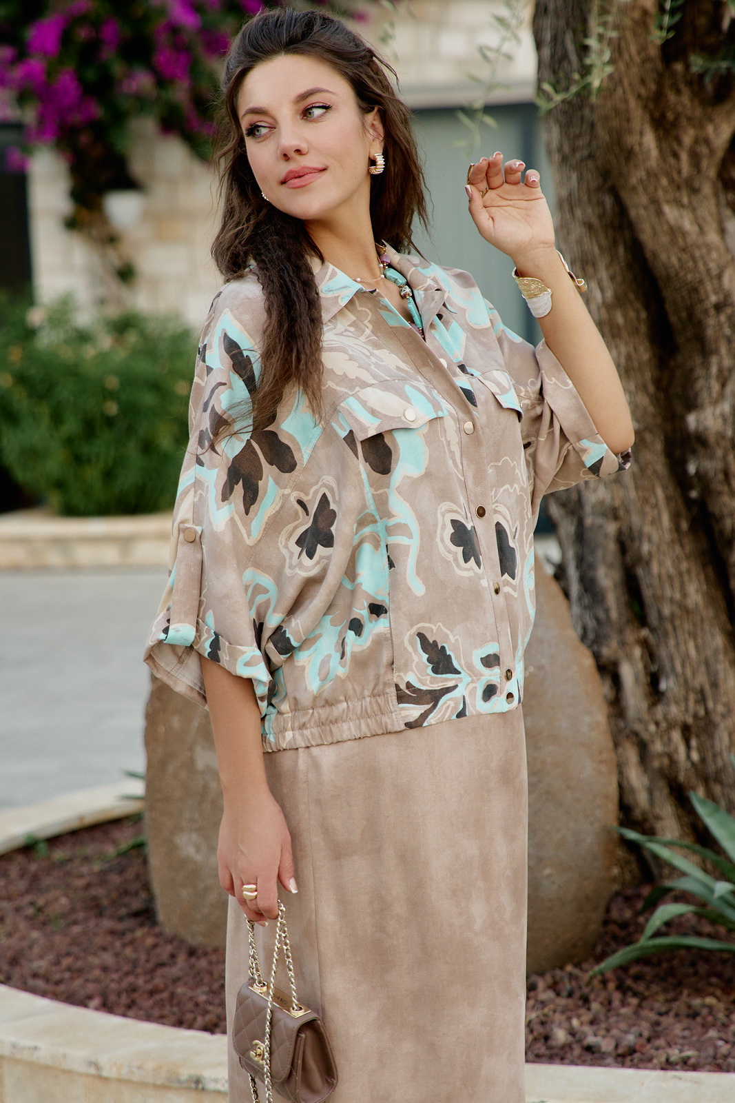 28113бл - основное Блузки-VITTORIA QUEEN-28113бл