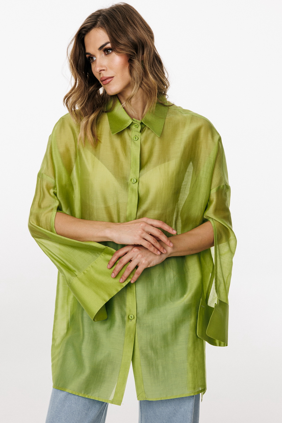 3036_trava_8120 Блузки-EOLA STYLE-3036