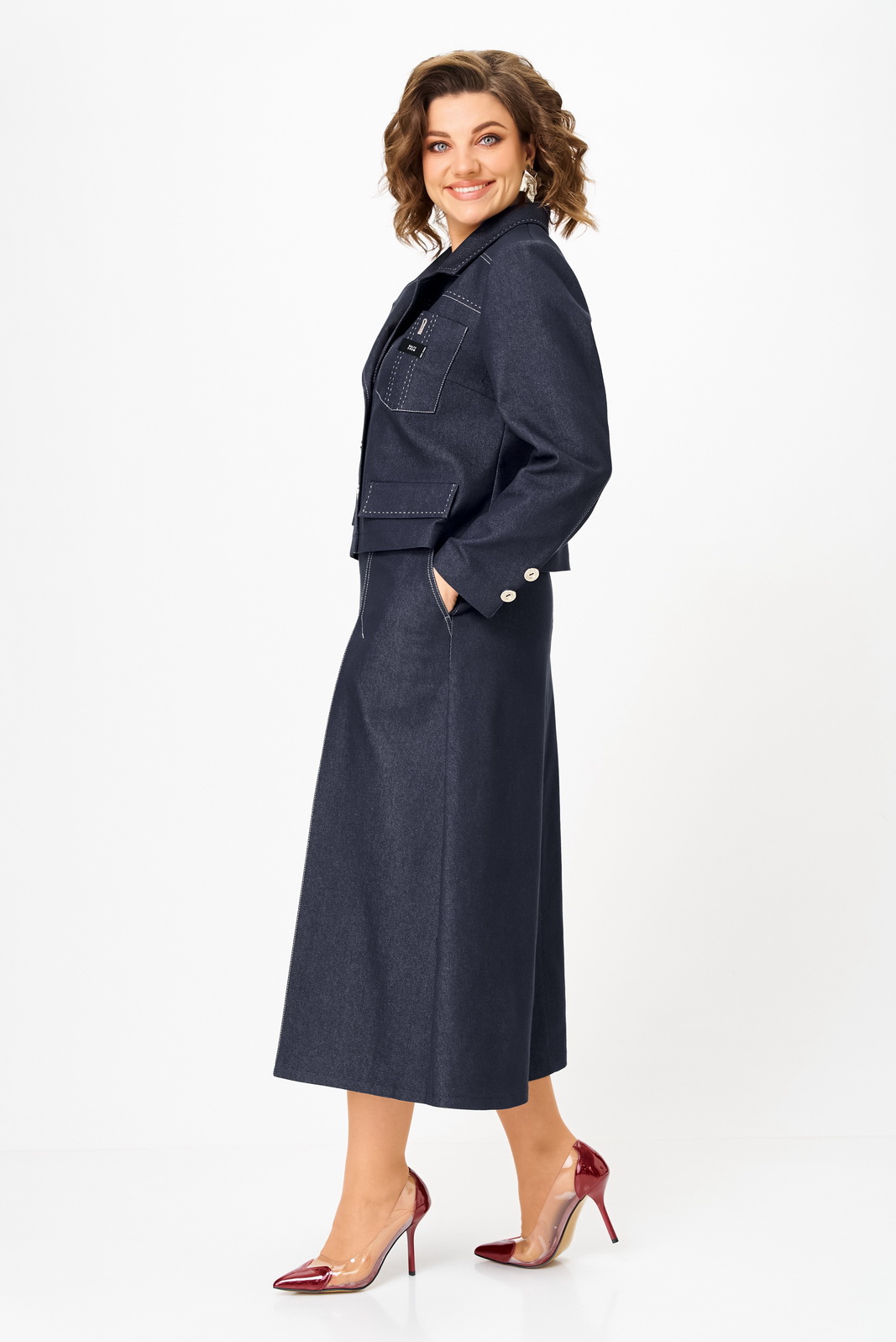 24139 синий рр 50-60 (3) Костюмы-AIRA style-24139