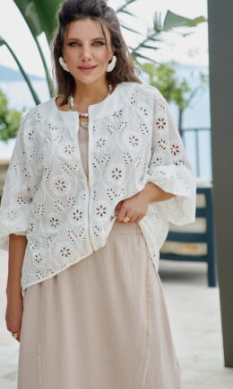 Блузки-VITTORIA QUEEN-28583бл