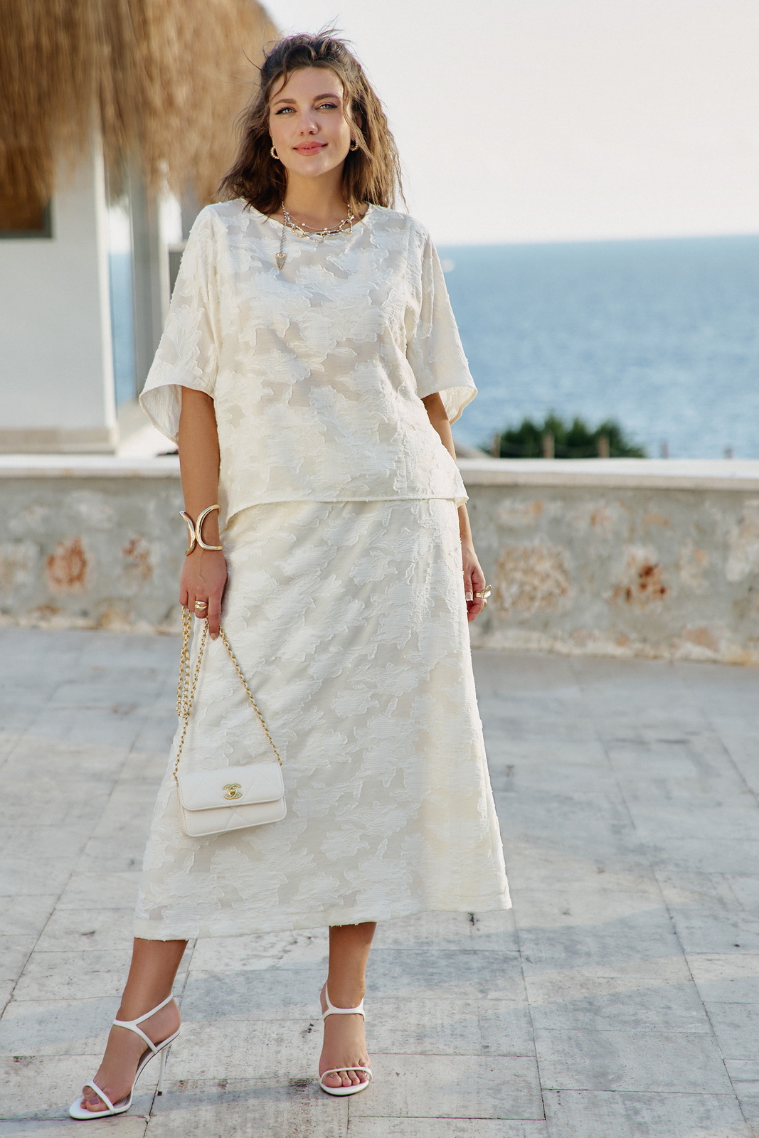 28853бл - 12 Блузки-VITTORIA QUEEN-28853бл