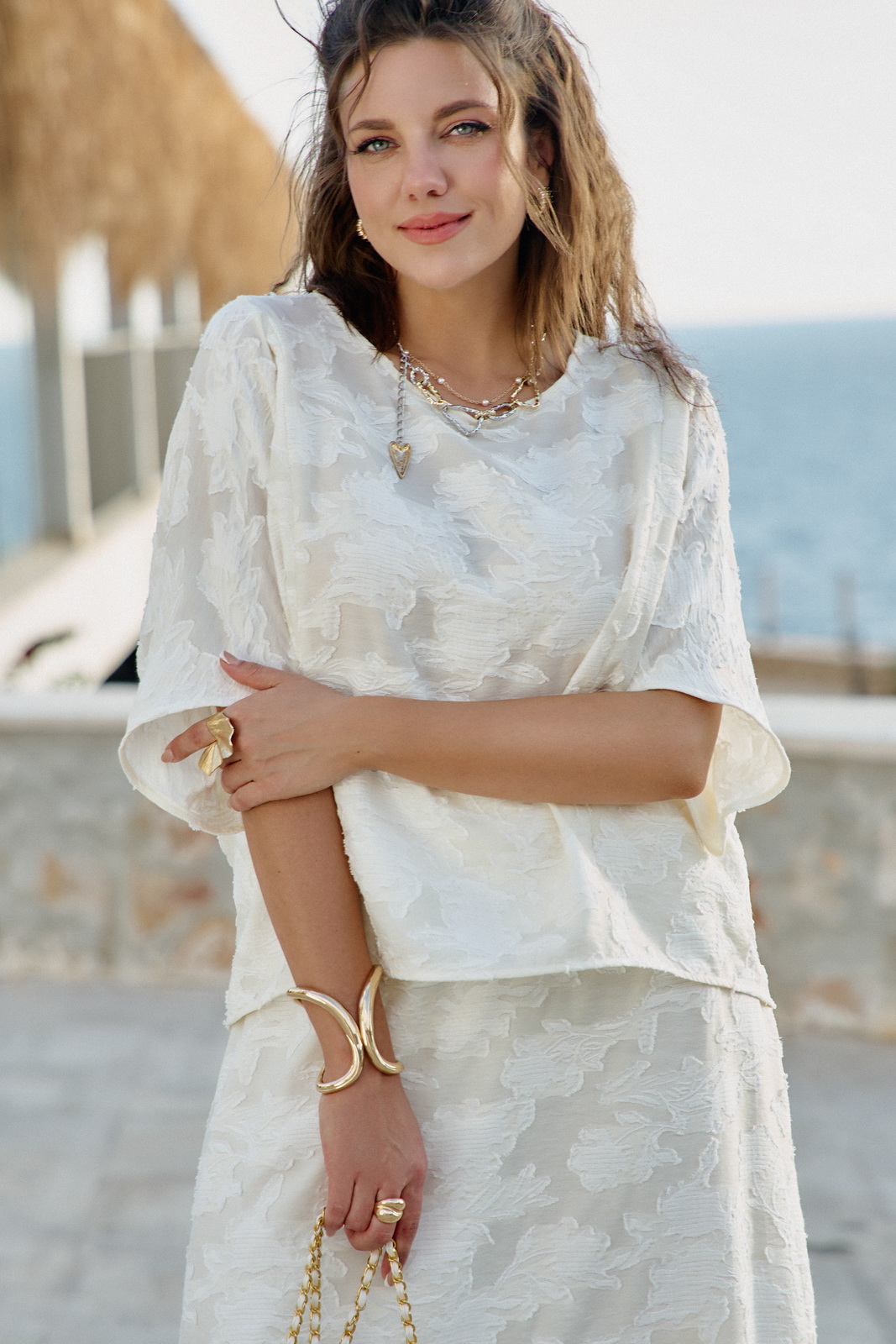 28853бл - основное Блузки-VITTORIA QUEEN-28853бл