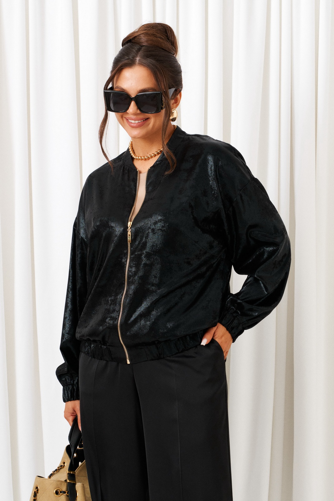 6427 черный-латте (6) Костюмы-Beautiful&Free-6427