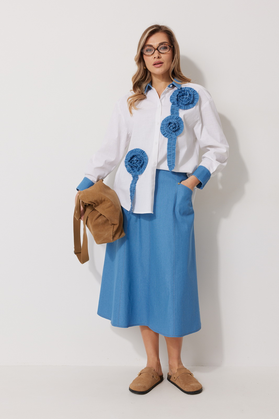 Kaloris 2276-1 Блузки-Kaloris-2276