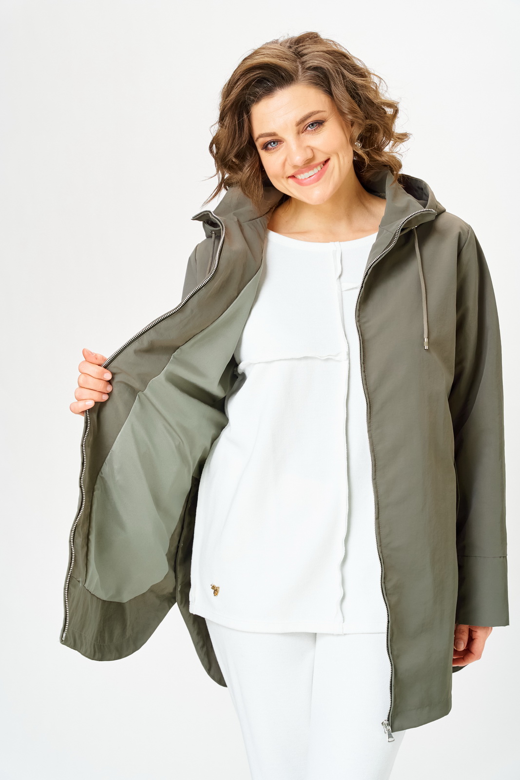 М-2141(50-54) хаки (12) Куртки-DIAMANT-2141