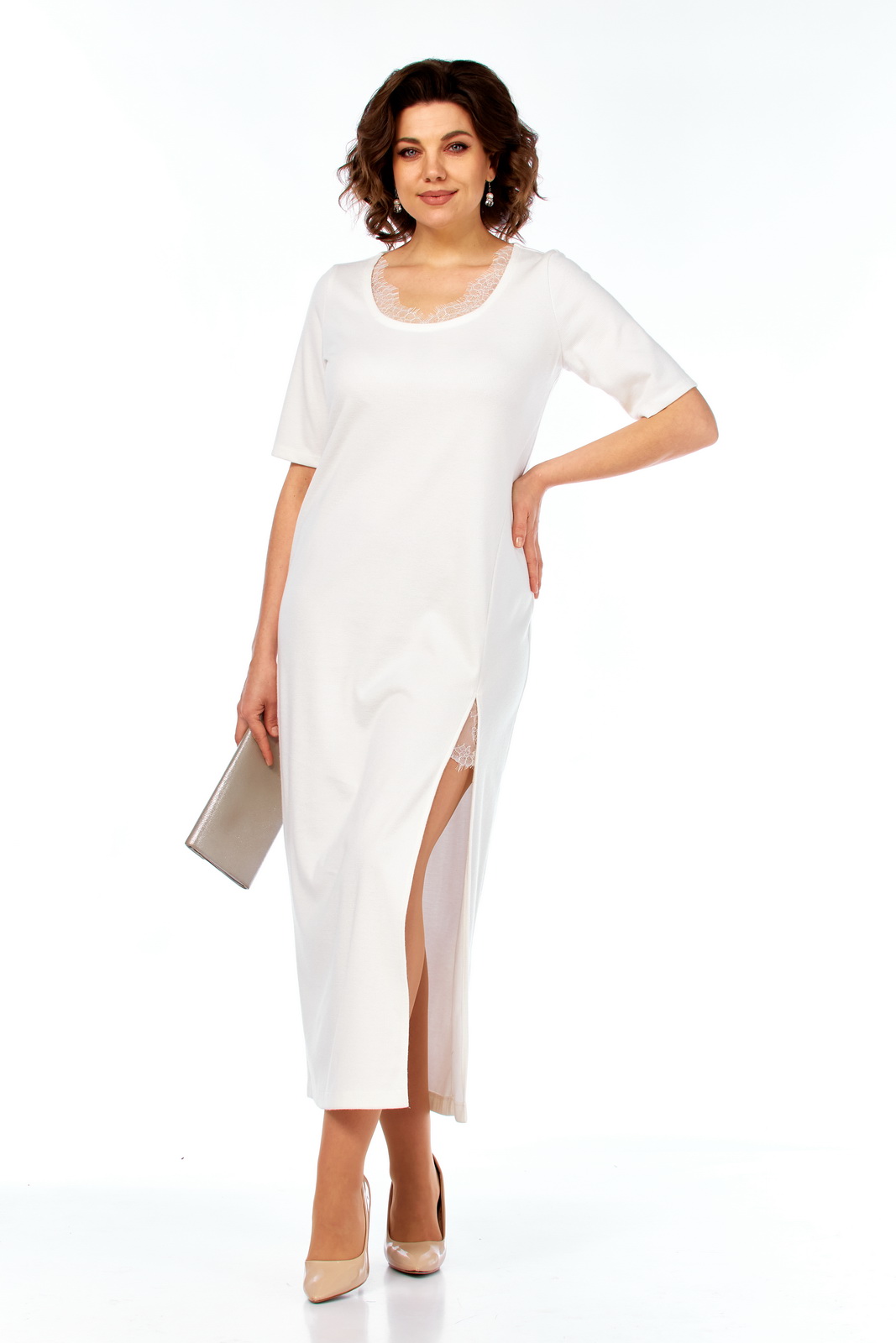 М-2145(46-50) молочный (4) Костюмы-DIAMANT-2145