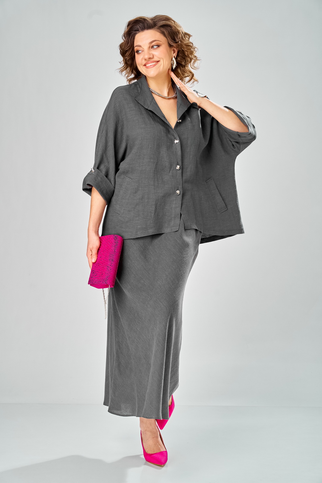 М-2152(50-54) графит (5) Костюмы-DIAMANT-2152