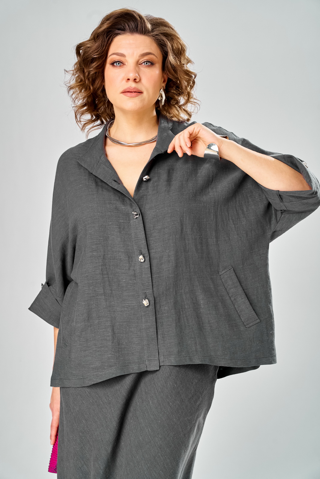 М-2152(50-54) графит (8) Костюмы-DIAMANT-2152