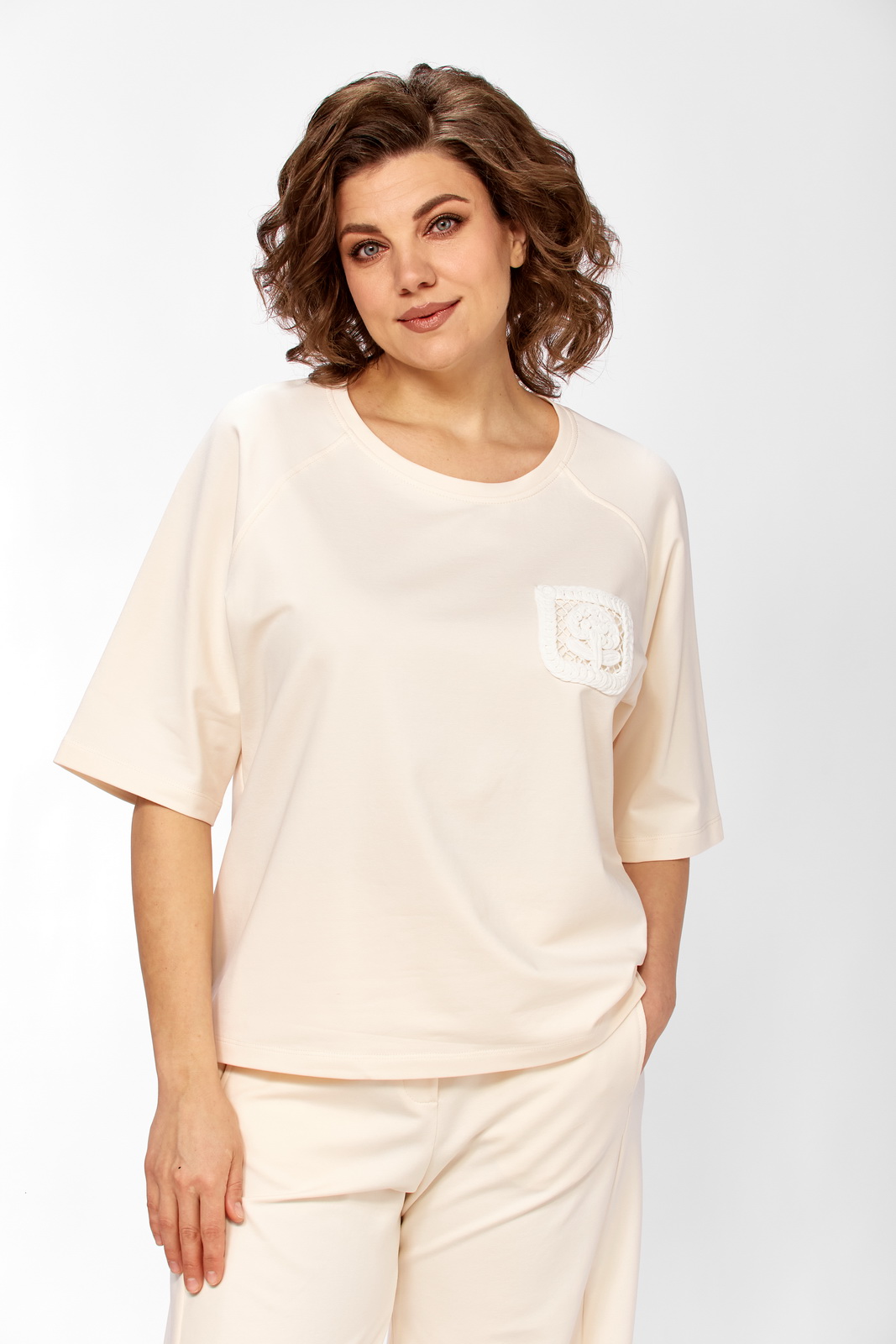 М-2156(48-52) сливочное масло (6) Костюмы-DIAMANT-2156