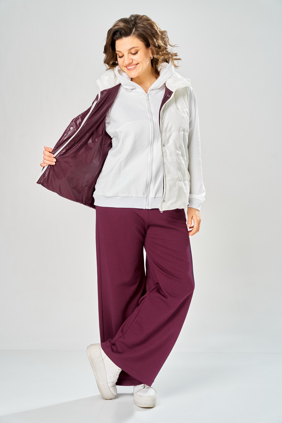 М-2165(48-52) бордо (3) Костюмы-DIAMANT-2165