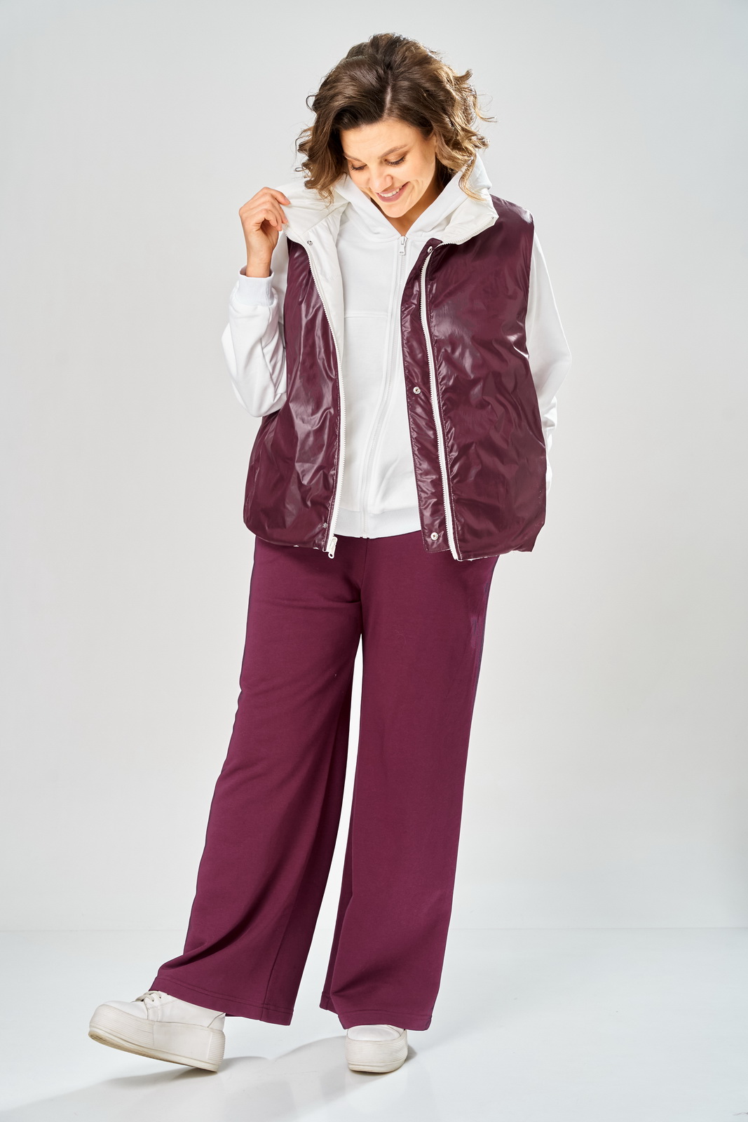 М-2165(48-52) бордо (6) Костюмы-DIAMANT-2165